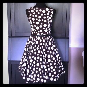 1950s Saba California Vintage polkadot dress 👗